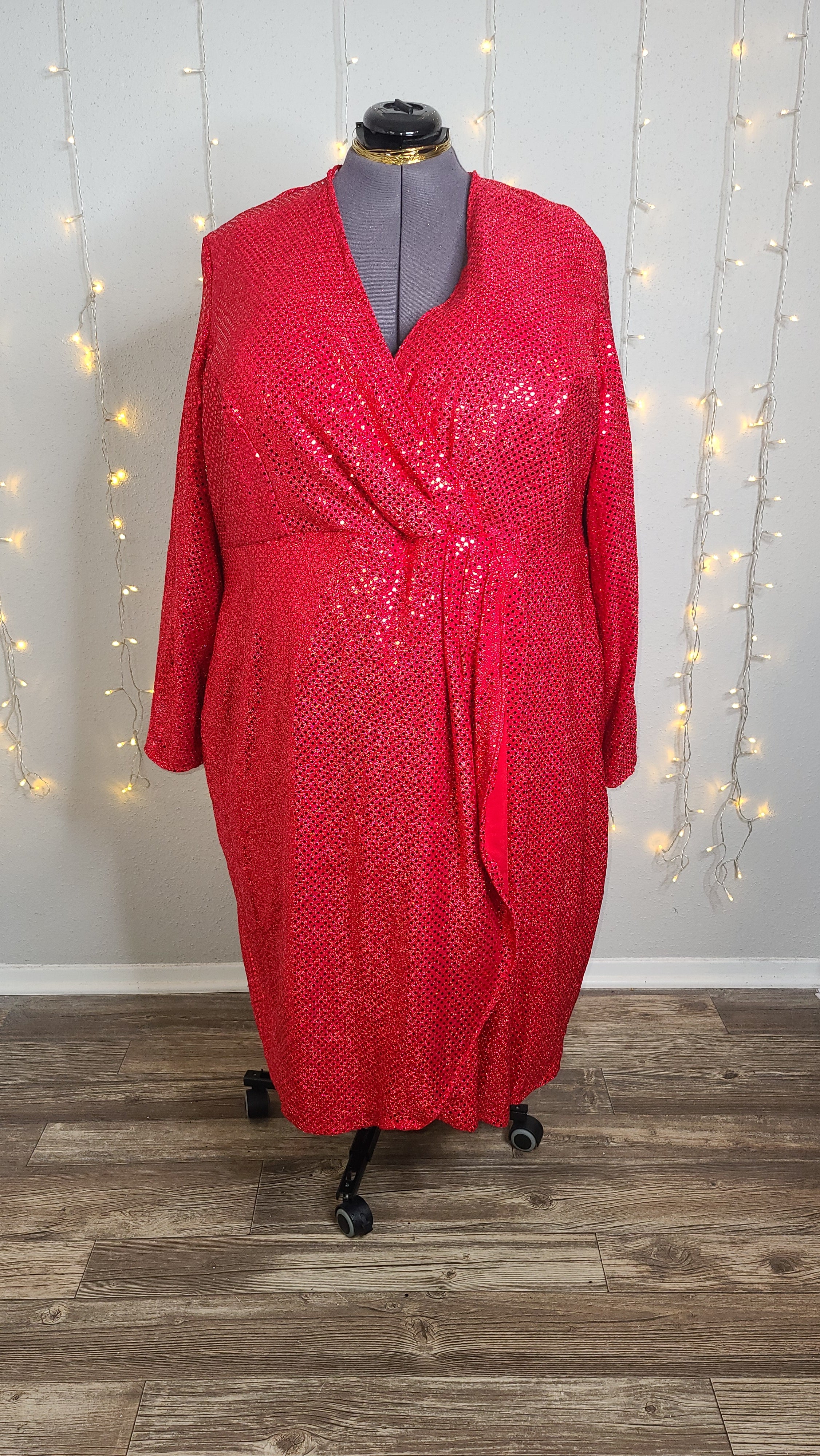 Plus Size Red Wrap Dress Red Wrap Dress Christina Wells Designs